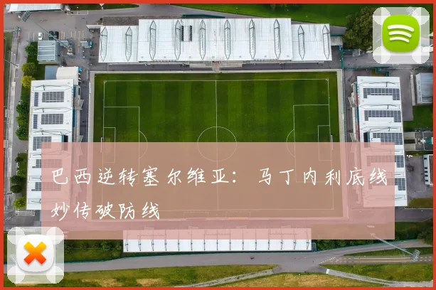 巴西逆转塞尔维亚：马丁内利底线妙传破防线